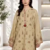 D2-_2 Greystone Embroidered Khaddar Set