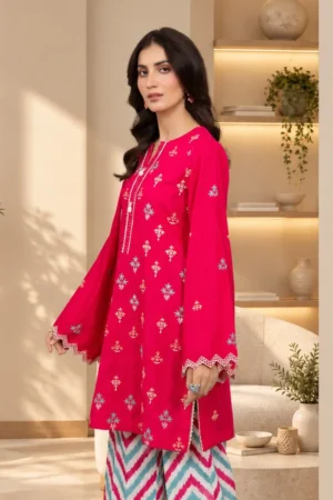 D3-_roseel Roselle Embroidered Khaddar Set