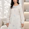 D4-_1 Pearl Embroidered Khaddar Set