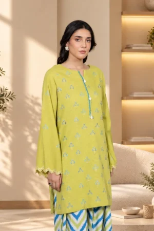 Liora Embroidered Khaddar Set