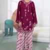 Amara Embroidered Khaddar Set