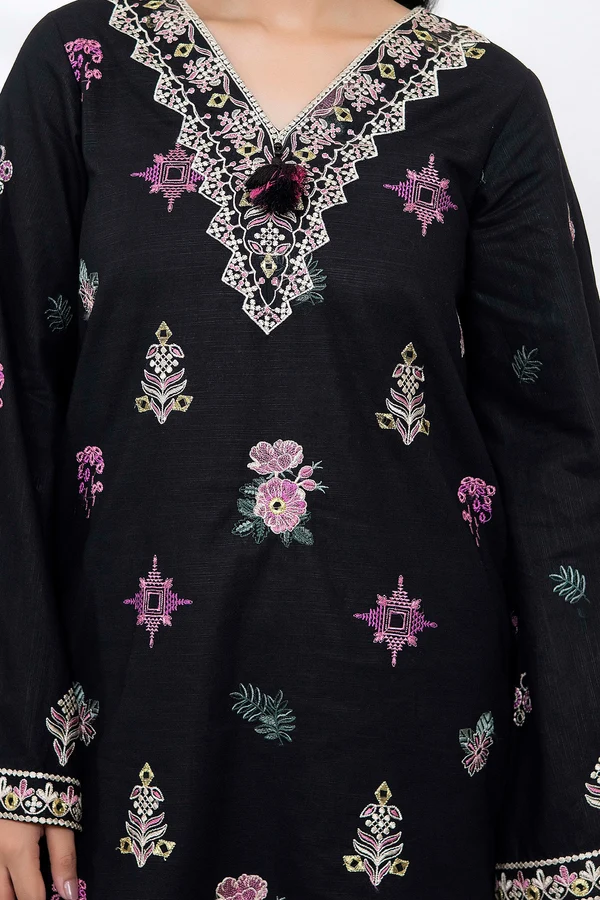 Aria Embroidered Khaddar Set