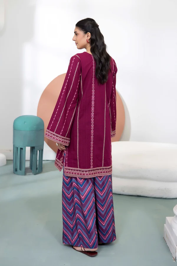 WinterBreezeKhaddar_2_-D14_2 Rosamelle Embroidered Khaddar Set