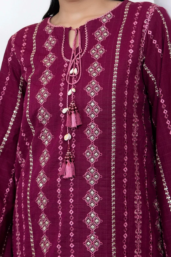 WinterBreezeKhaddar_2_-D14_4 Rosamelle Embroidered Khaddar Set