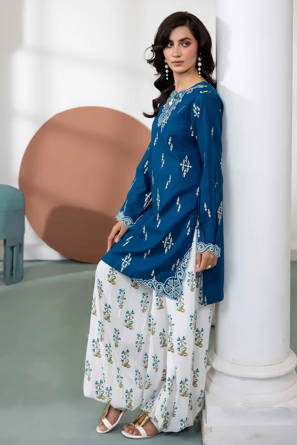 WinterBreezeKhaddar_2_-D19_1 Azure Embroidered Khaddar Set