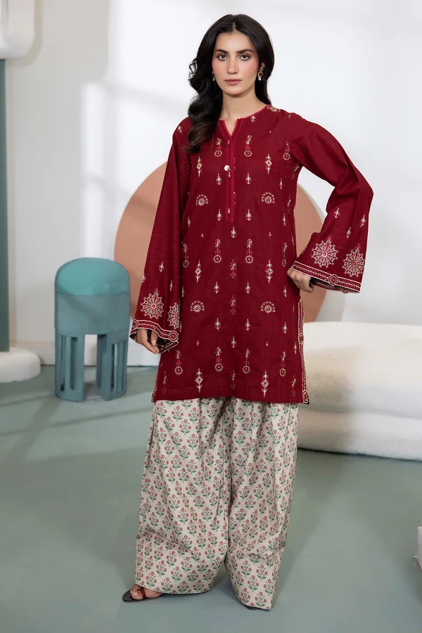 WinterBreezeKhaddar_3_-D21_1 Veloura Embroidered Khaddar Set