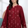 WinterBreezeKhaddar_3_-D21_3 Veloura Embroidered Khaddar Set