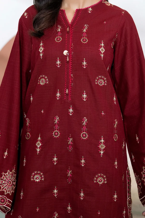 WinterBreezeKhaddar_3_-D21_4 Veloura Embroidered Khaddar Set