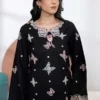 Onyx Embroidered Khaddar Set