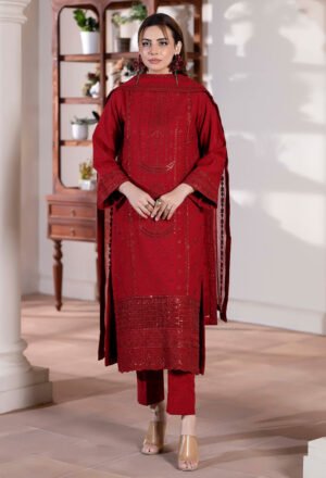 Dream Dhanak 7918 winter unstitched look by LARISHE