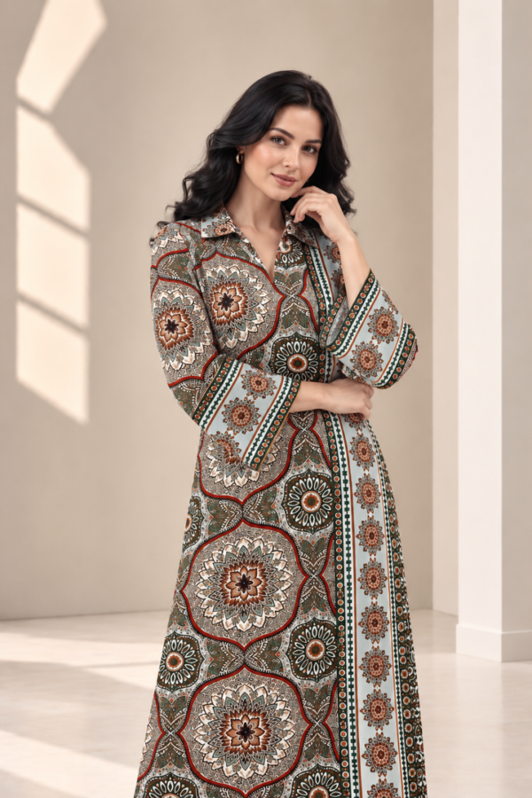 Linen Kaftan-10