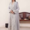 3 PIECE - EMBROIDERED CHIFFON - D01