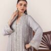 3 PIECE - EMBROIDERED CHIFFON - D01