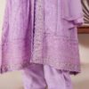 3 PIECE - EMBROIDERED CHIFFON - D05