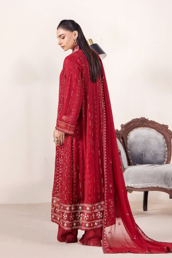 3 PIECE - EMBROIDERED CHIFFON - D06