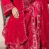 3 PIECE - EMBROIDERED CHIFFON - D09